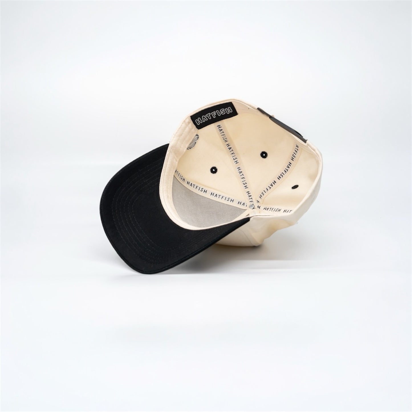 "HF" Two-Tone Black A-Frame