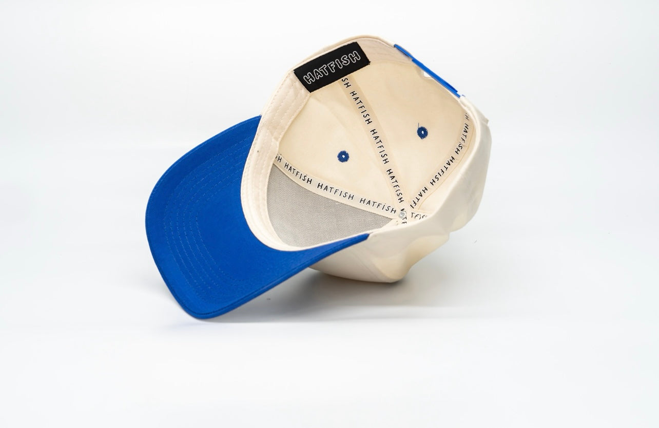 "APE" Two-Tone Blue A-Frame