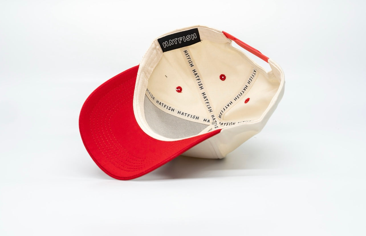 “Lion” Two-Tone Red A-Frame