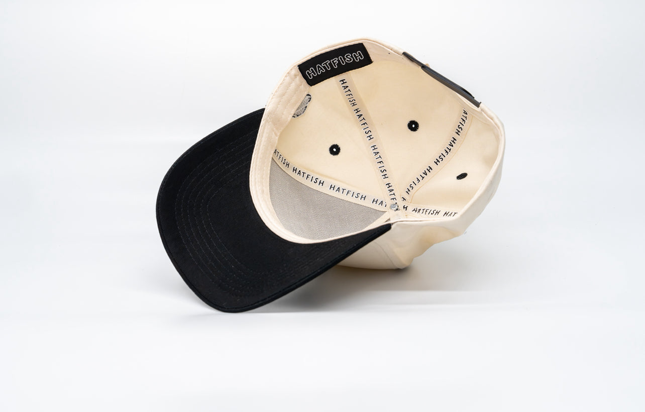 "HF" Two-Tone Black A-Frame