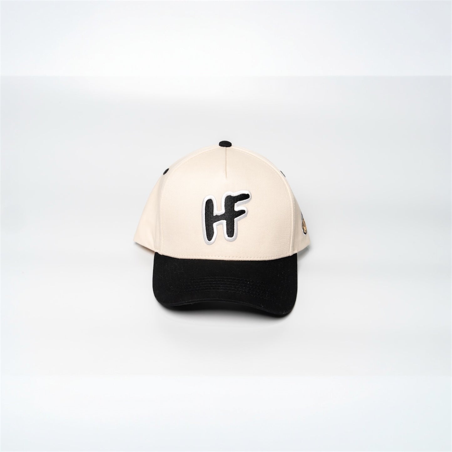 "HF" Two-Tone Black A-Frame