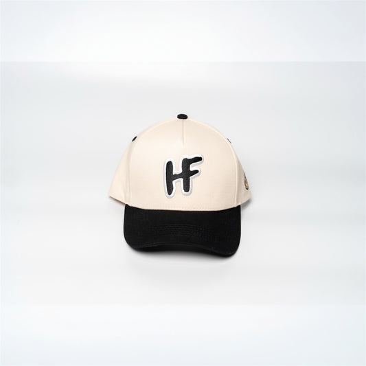 "HF" Two-Tone Black A-Frame