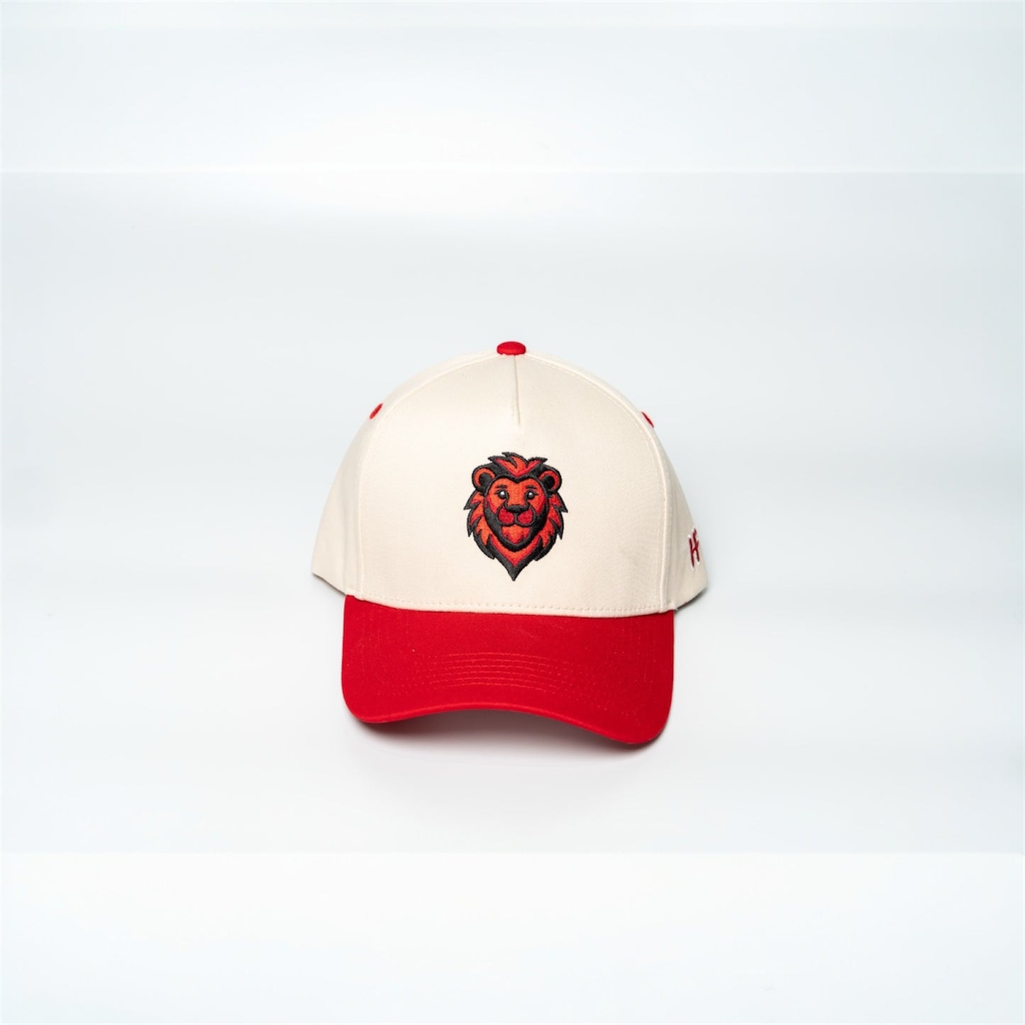 “Lion” Two-Tone Red A-Frame