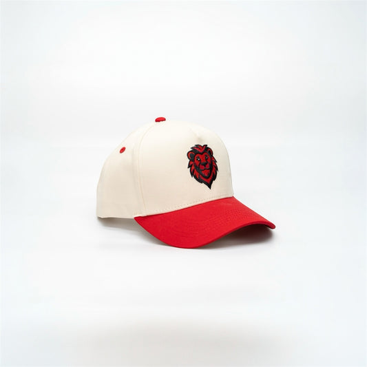 “Lion” Two-Tone Red A-Frame