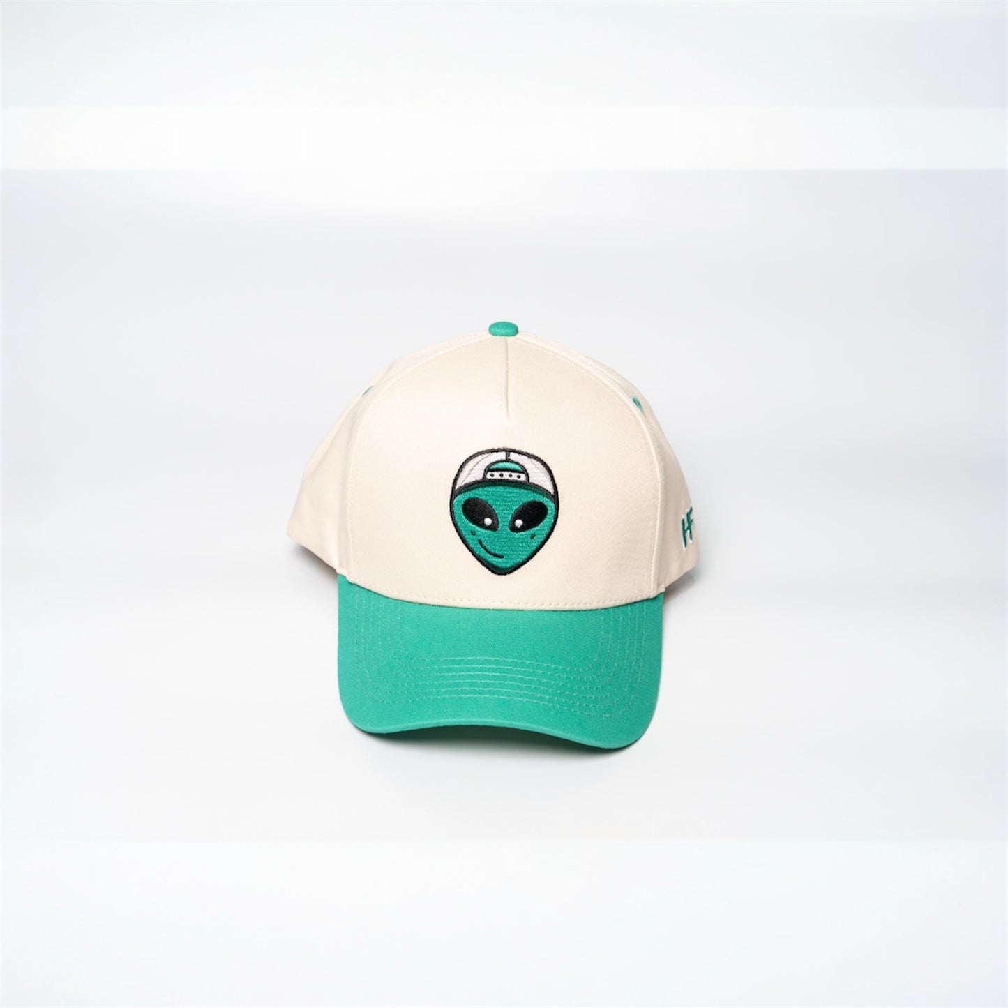 “Alien” Two-Tone Green A-Frame