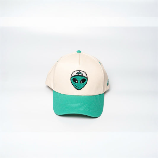 “Alien” Two-Tone Green A-Frame