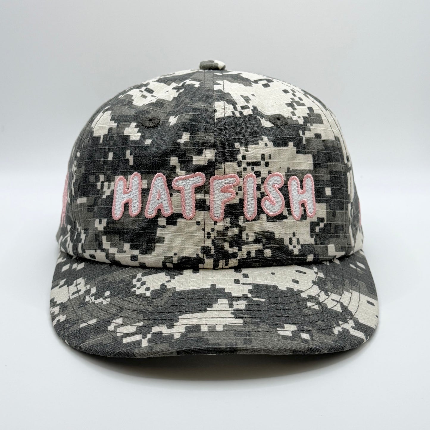DigiCamo+Pink Widow Short Brim 6-Panel