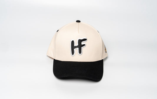 "HF" Two-Tone Black A-Frame
