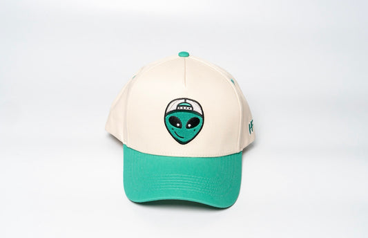 “Alien” Two-Tone Green A-Frame