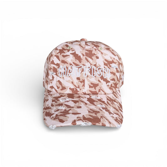 Distressed Desert Storm Casual Cap